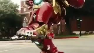 Real life hulk buster [upl. by Ardnuasal]