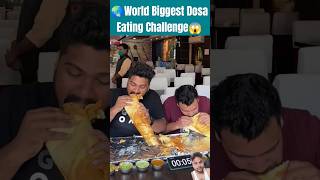 🌏World Biggest Dosa Eating Challenge😱 food wakenbite foodie foodlover dosachallenge streetfood [upl. by Castro]