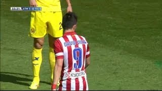 Atletico Madrid vs Villarreal 10 Raúl García Goal Highlights 05042014 [upl. by Novart]