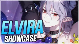 ELVIRA SHOWCASE with STANDARD BUILD SHE IS USEFUL BUT BORING  Epic Seven [upl. by Attenyt]