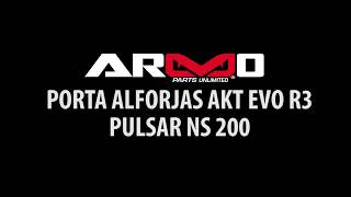 INSTALACIÓN PORTA ALFORJAS EVO R3 [upl. by Eirak79]