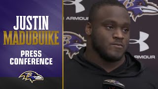 Justin Madubuike’s Sack Goal Is “Not a Main Focus”  Baltimore Ravens [upl. by Farmelo]