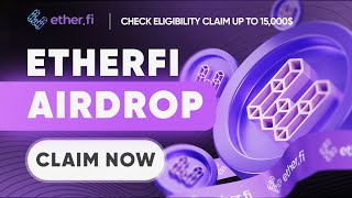 Crypto Airdrop  Made Up To 15000 Ethfi  Etherfi Airdrop [upl. by Steffie681]