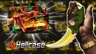 HELLCASE PROMO CODE 2024 HELLCASE CASE OPENING [upl. by Holly-Anne62]