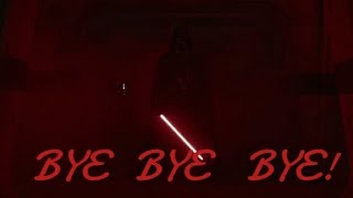 Darth Vader Hallway Scene  But its 🎵 BYE BYE BYE 🎵 [upl. by Gilletta107]