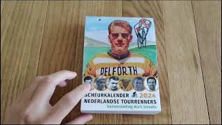 Scheurkalender 2024  Nederlandse tourrenners [upl. by Sirad]