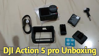 DJI Action 5 Pro Unboxing  Unboxing DJI Action 5 Pro [upl. by Zzahc]