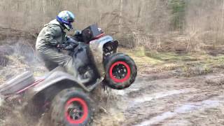 Kawasaki Brute Force 750 off road [upl. by Audras]