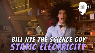 Bill Nye The Science Guy on Static Electricity [upl. by Lebazej895]