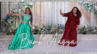 Bamb Aagya Amie amp Manits Wedding Dance Performance  Sangeet Night [upl. by Weight]