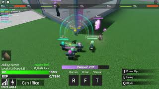 RGB Barrier lightshow III Roblox Unconventional [upl. by Jacklyn]