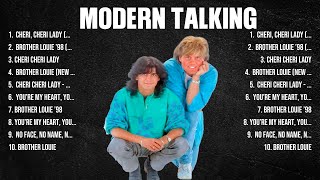 Modern Talking Greatest Hits 2024 Collection Top 10 Hits Playlist Of All Time [upl. by Eaver]