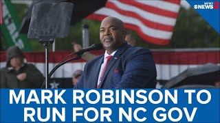 Lt Gov Mark Robinson joins the race to become North Carolina’s next governor [upl. by Sklar]