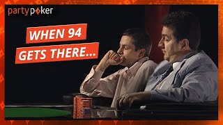 79  Adam Heller v Korosh Nejad  Top 100 Greatest Poker Moments  partypoker [upl. by Gomer815]