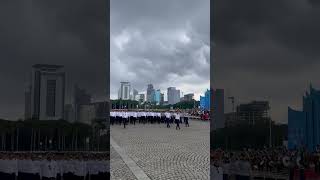 Jelang Pelantikan Terpadu ASN Kementerian Perhubungan di Halaman Monas Jakarta asn asnberakhlak [upl. by Thad]