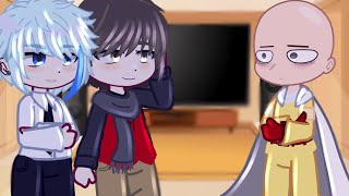 Tower Of God React To Saitama  Gacha React [upl. by Ahseetal]