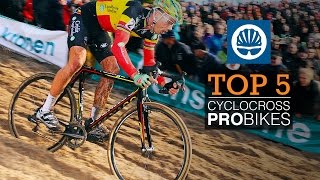 Top 5  Pro Cyclocross Bikes [upl. by Eyssej]