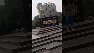 Osmania University Centenary Pylon osmaniauniversity artscollege shorts [upl. by Dnomar]