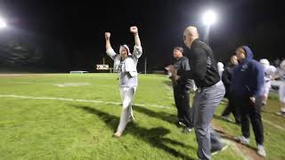 Barefoot football coach leads Wallkill Valley to 81 record [upl. by Enenej]