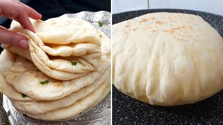 ZO MAAK JE TRADITIONELE TURKSE FLATBREAD BALON BROODJES  TURKSE BAZLAMA [upl. by Vladi]