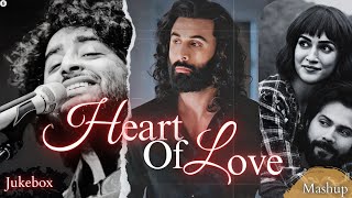 Heart of Love  Jukebox  Arijit Love Mashup  Harmonix Haven  Shreya Ghoshal EmraanRanbirVarun [upl. by Muriah616]