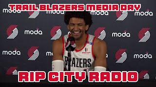 Matisse Thybulle  Trail Blazers media day [upl. by Lein94]