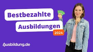 Bestbezahlte Ausbildungen 2024 – Top 10 💶💰 [upl. by Llenrub]