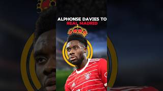 Alphonso Davies to Real Madrid 😳 trending [upl. by Sone]