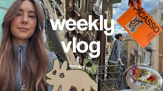 WEEKLY VLOG 🥐  kupujemy śmietnik 😅 nowe włosy  foodhaul 🥒🥕 wyjazd z dziewczynami  grwm [upl. by Feldt858]