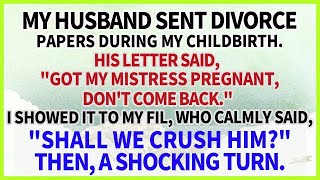 My husband mailed divorce papers stating Got my mistress pregnant dont return [upl. by Boor]