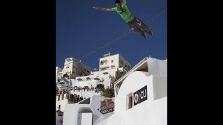 Dimitris Dk Kyrsanidis  Red Bull Art Of Motion Santorini 2013  Freerunninghighlightsbackstage [upl. by Marleen996]