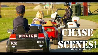 Sidewalk Cops Action Police Chase Scenes Compilation [upl. by Mariellen]