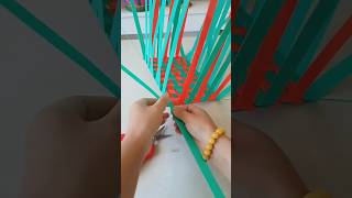 Pure handwoven basket tutorial weaving rattan hand basket 🧺 rcs91 shorts traditional viralvideo [upl. by Lehcer]