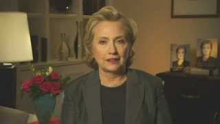 Hillary Clinton says Julia Gillards misogyny speech was striking [upl. by Ankney707]