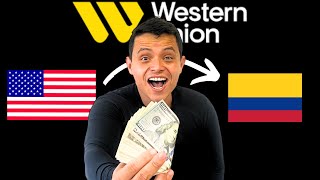 Como enviar dinero de Estados Unidos a Colombia por Western Union ACTUALIZADO 2024 [upl. by Atsira870]