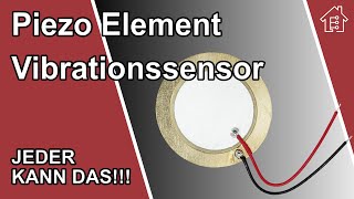 Piezo Vibrationssensor einfach erklärt  EdisTechlab [upl. by Cassandra]