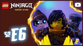 To Mysterium  LEGO NINJAGO® Dragons Rising  Season 2 Episode 6 [upl. by Bullough]