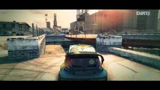 DiRT 3 TUTORIAL  POWER STATION ZONE 3  STAIR SET [upl. by Iturhs]