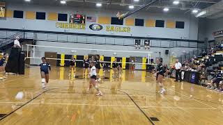 Spartanburg High School vs Chesnee Set 1 Won 8242023 [upl. by Atilehs365]