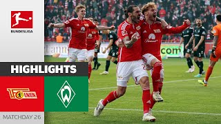 Union Secured Important 3 Points  Union Berlin  Werder Bremen 21  Highlights  Matdchday 26 [upl. by Brandtr]