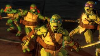 Teenage Mutant Ninja Turtles Mutants in Manhattan All cutscenes Secret BossesPS41080p [upl. by Airbma780]