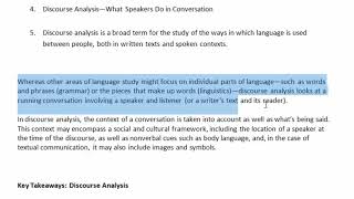 What is Discourse Analysis  Linguistic  বাংলা লেকচার  Bengali Lecture [upl. by Avraham]