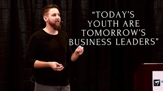 Todays Youth are Tomorrows Business Leaders  A Talk at Business Catalyst by Chris Beiler [upl. by Nowad]