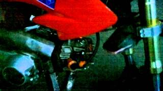 125cc pit bike with inner rotor kit 2 [upl. by Halika]