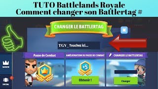 Battlelands Royale TUTO quotComment Changer Son Battlertagquot Team TGV [upl. by Ahsiner]