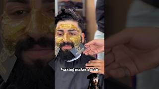 Beard Waxing beard wax hairremoval facewax [upl. by Johan251]