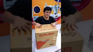 UNBOXING DE REMALLADORA SIRUBA 747L  GROVER CRUZ [upl. by Hocker407]