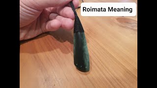 Meaning of Roimata Tear Drop Pounamu [upl. by Zerlina]