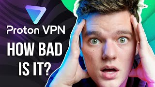 Proton VPN WORST Free VPN in 2024 [upl. by Chessa]