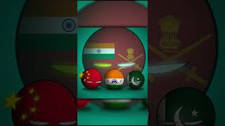 Indian Army ☠️  No hate  india indiacountryball history edit china pakistan bharat [upl. by Eirod271]